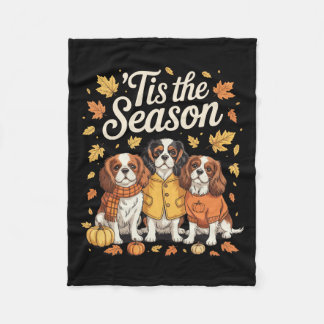 Das ist die Saison Cavalier King Charles Spaniel A Fleecedecke