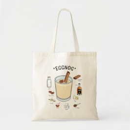 Das ist die Saison Eggnog Holiday Tote Tasche