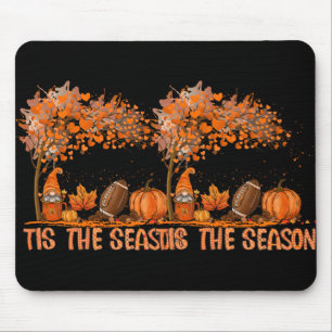 Das ist die Saison Fußball Herbst Kürbissaison Mousepad