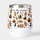 'Das ist die Saison Halloween Doodles (Rückseite)