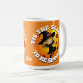 Das ist die Saison Happy Hexe Kaffeetasse (VorderseiteRechts)