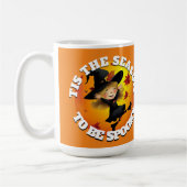 Das ist die Saison Happy Hexe Kaffeetasse (Links)