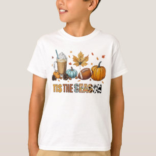 Das ist die Saison Herbstzeit mit Football und Kaf T-Shirt