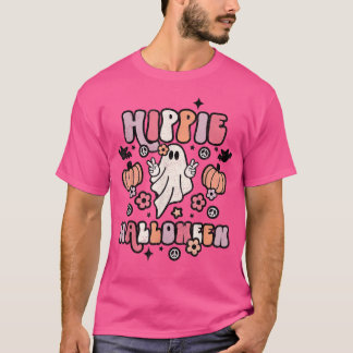 Das ist die Saison Pumpkin Boo 60er 70er Hippie Ha T-Shirt