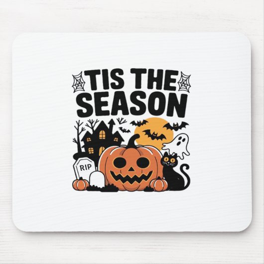 Das ist die Saison Pumpkin Halloween Fall Funny Ni Mousepad (Vorne)