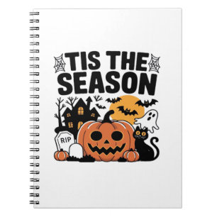 Das ist die Saison Pumpkin Halloween Fall Funny Ni Notizblock