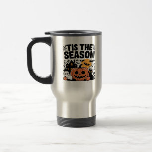Das ist die Saison Pumpkin Halloween Fall Funny Ni Reisebecher