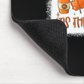 Das ist die Saison Pumpkin Leaf Latte Fall Footbal Mousepad (Ecke)