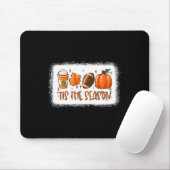 Das ist die Saison Pumpkin Leaf Latte Fall Footbal Mousepad (Mit Mouse)