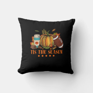 Das ist die Saison Pumpkin Leaf Latte Fall Thanksg Kissen