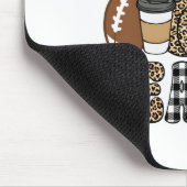 Das ist die Saison Pumpkin Leaf Latte Fall Thanksg Mousepad (Ecke)