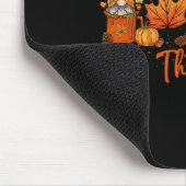 Das ist die Saison Pumpkin Leaf Latte Fall Thanksg Mousepad (Ecke)