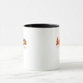 Das ist die Saison Pumpkin Leaf Latte Fall Thanksg Tasse (Zentrum)