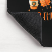 Das ist die Saison Pumpkin Leaf Latte Fall Volleyl Mousepad (Ecke)