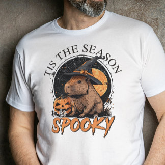 Das ist die Saison, um lustig Capybara Halloween S T-Shirt