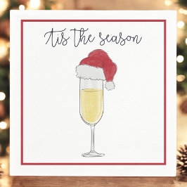 Das ist die Season Holiday Champagne Prosecco Gren Serviette