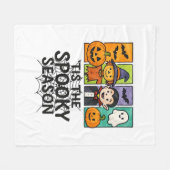 Das ist die seltsame Jahreszeit Halloween Vampire Fleecedecke (Vorderseite (Horizontal))