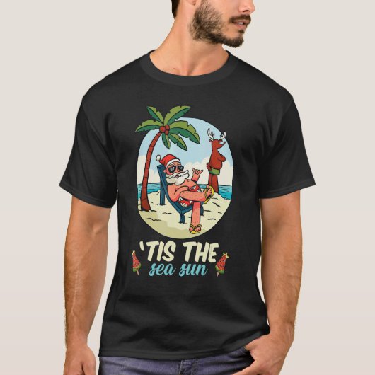 Das ist die Sonne Weihnachten im Juli Beach Sommer T-Shirt (Vorderseite)