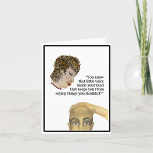 Das ist die Stimme in deinem Kopf Karte