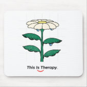 DAS IST DIE THERAPIE-Maus-Pad Mousepad (Vorne)