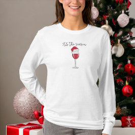 Das ist die Weihnachtsmannmütze der Jahreszeit T-Shirt