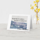 Das ist doch Wahnsinn Karte (Gelbe Blume)