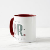 Das ist Dr. [Individuelle Name] Eigentlich Tasse (Vorderseite Links)