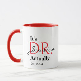 Das ist Dr. [Individuelle Name] Est. Jahr Tasse