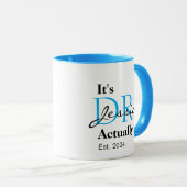 Das ist Dr. [Individuelle Name] Est. Jahr Tasse (VorderseiteRechts)