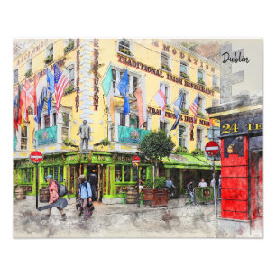 Das ist Dublin-Irland Fotodruck