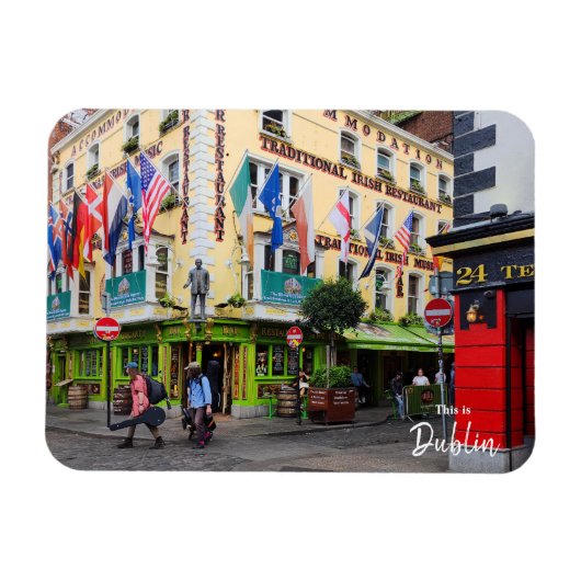Das ist Dublin-Irland Magnet (Horizontal)