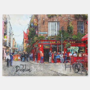 Das ist Dublin-Irland Magnet