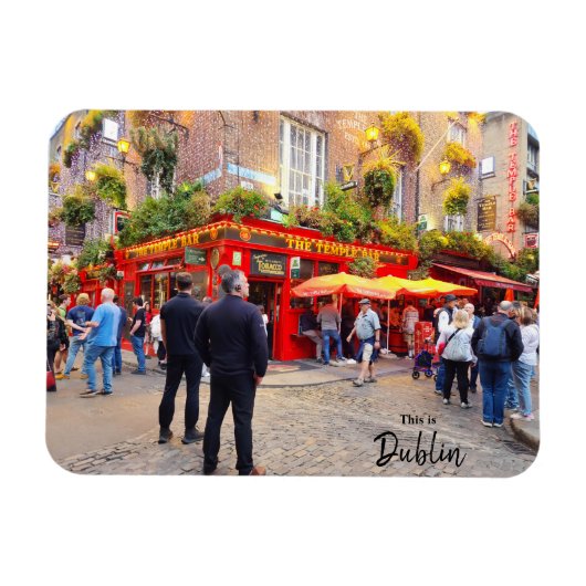 Das ist Dublin-Irland Magnet (Horizontal)