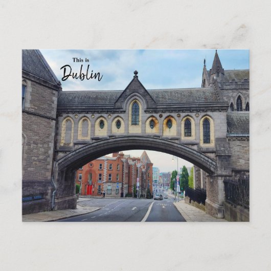 Das ist Dublin-Irland Postkarte (Vorderseite)