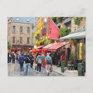 Das ist Dublin-Irland Postkarte