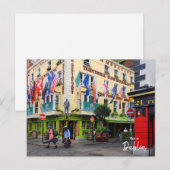 Das ist Dublin-Irland Postkarte (Vorne/Hinten)