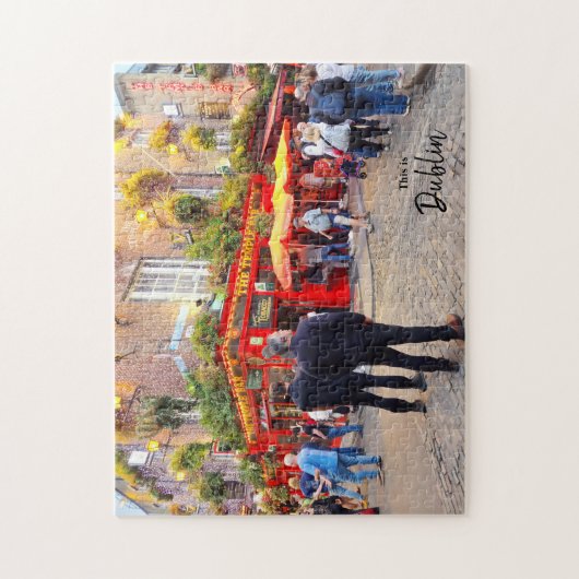 Das ist Dublin-Irland Puzzle (Vertikal)