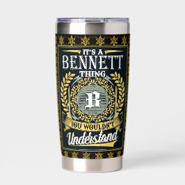 Das ist ein Bennett, das man nicht verstehen konnt Thermobecher