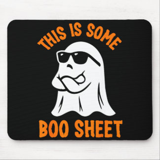 Das ist ein bisschen Boo-Blatt cool Geist lustig H Mousepad