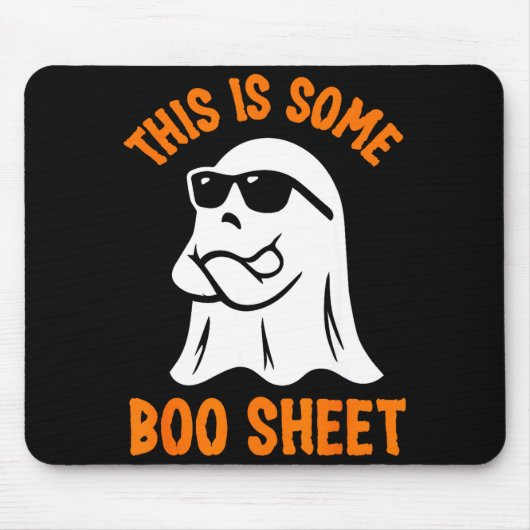 Das ist ein bisschen Boo-Blatt cool Geist lustig H Mousepad (Vorne)