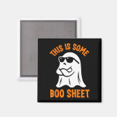 Das ist ein bisschen Boo-Blatt cooler Geist lustig Magnet (Vorderseite/Rückseite)