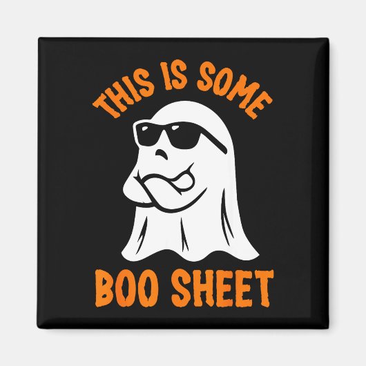 Das ist ein bisschen Boo-Blatt cooler Geist lustig Magnet (Vorne)