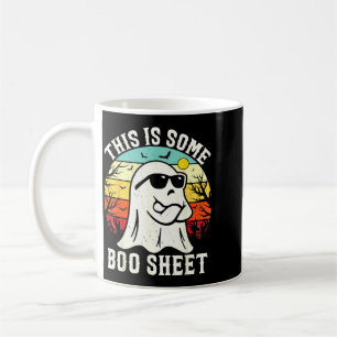Das ist ein bisschen Boo-Blatt-Geist Retro-Hallowe Kaffeetasse
