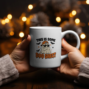 Das ist ein bisschen Boo-Blatt-Geister-Fitness-Des Kaffeetasse