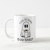 Das ist ein bisschen Gespenster-Scheiß mit Kaffee Kaffeetasse (Links)