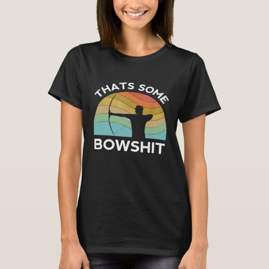 Das ist ein Bogenschieß-Bogen-Pfeil-Compound-Schie T-Shirt (Vorderseite)
