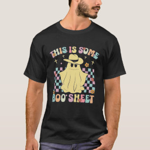 Das ist ein Boo-Blatt-Geist Retro-Halloween Lustig T-Shirt