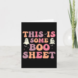 Das ist ein Boo-Blatt Halloween-Geist-Spaß für Män Karte