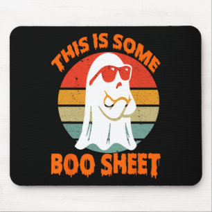 Das ist ein Boo-Blatt Halloween-Geist-Spaß für Män Mousepad