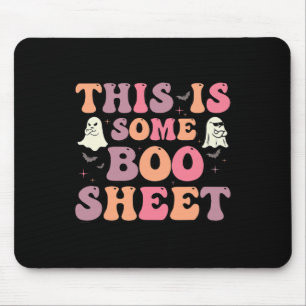 Das ist ein Boo-Blatt Halloween-Geist-Spaß für Män Mousepad